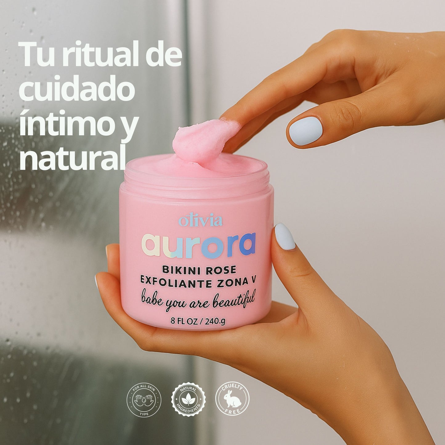 Exfoliante Zona V Bikini Rose