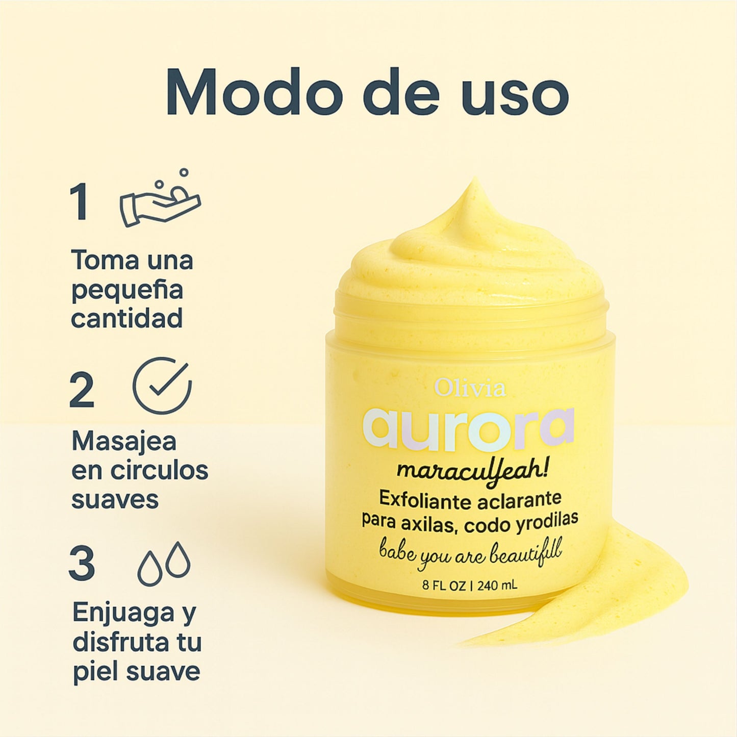 Exfoliante Aclarante de Maracuyá