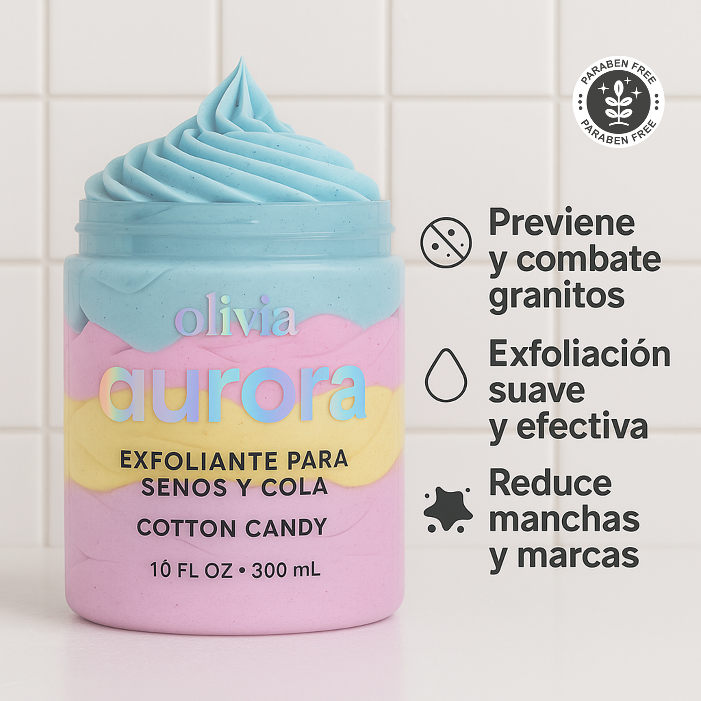 Exfoliante senos & cola Antiacné - 300ml