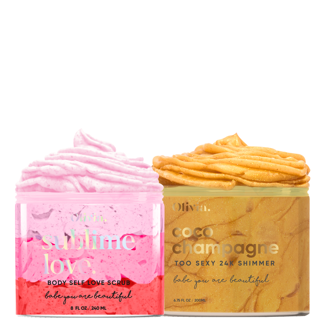 Rutina: Exfoliante + Brillo Corporal