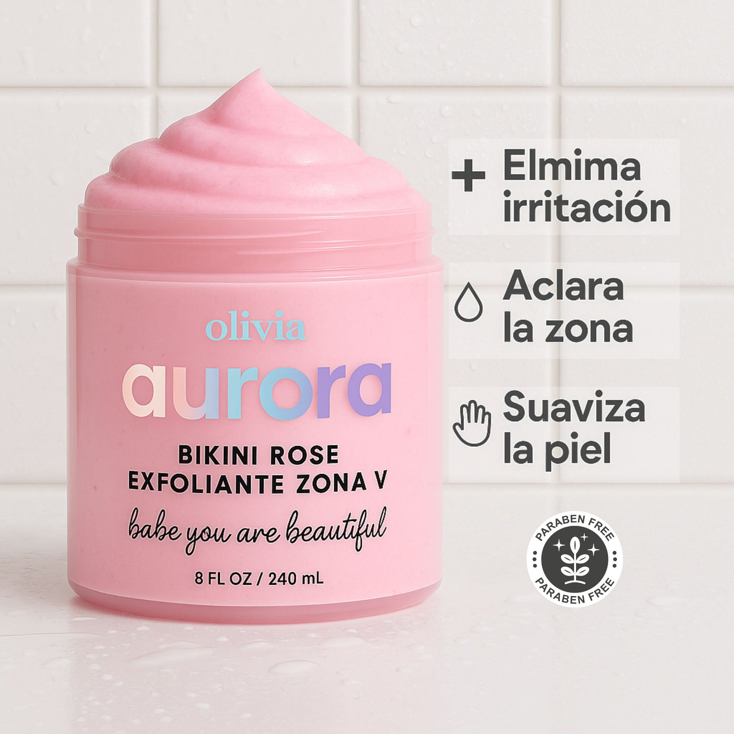 Exfoliante Zona V Bikini Rose