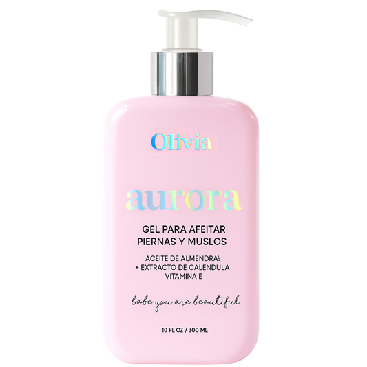 Gel para depilación de piernas  y muslos