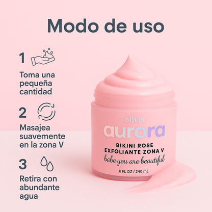 Exfoliante Zona V Bikini Rose - 240ml