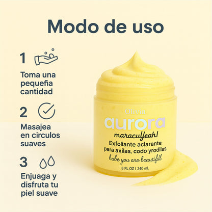 Exfoliante Aclarante de Maracuyá - 240ml