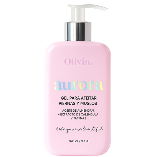 Gel para afeitar piernas  y muslos